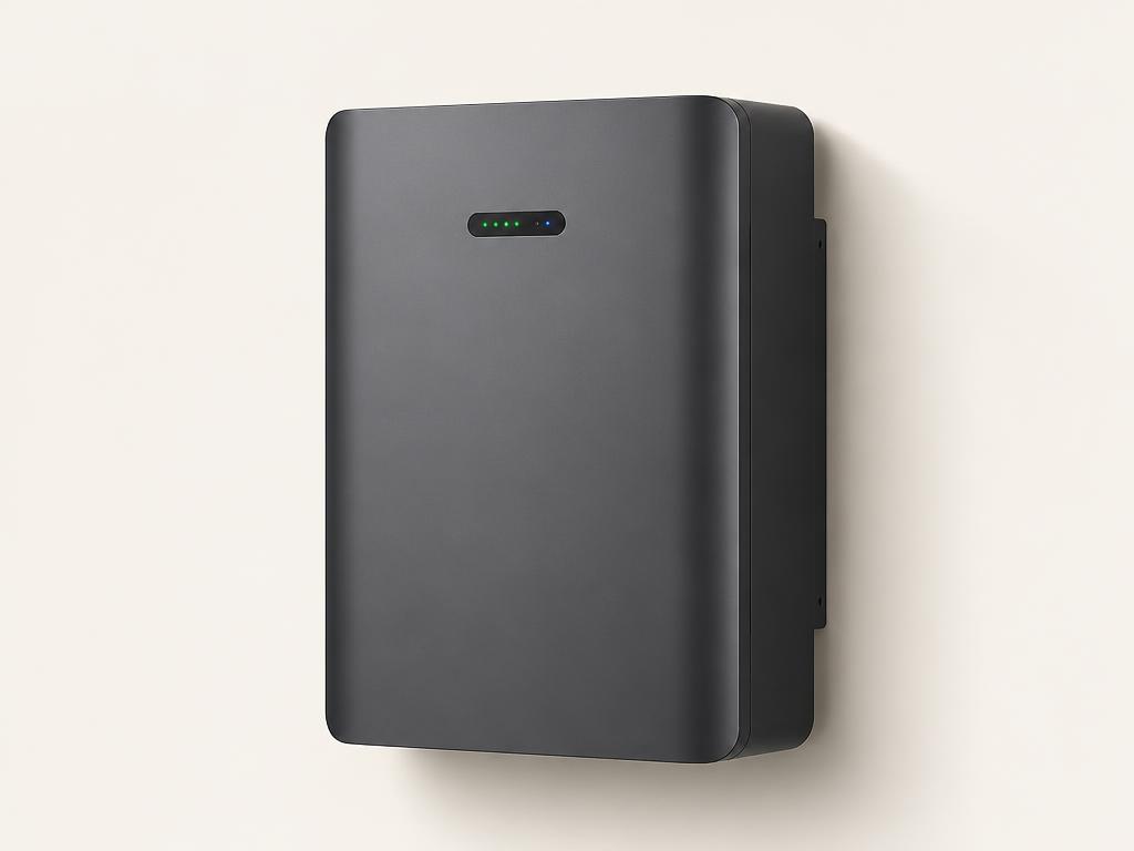 Wall-mounted LiFePO4 home battery