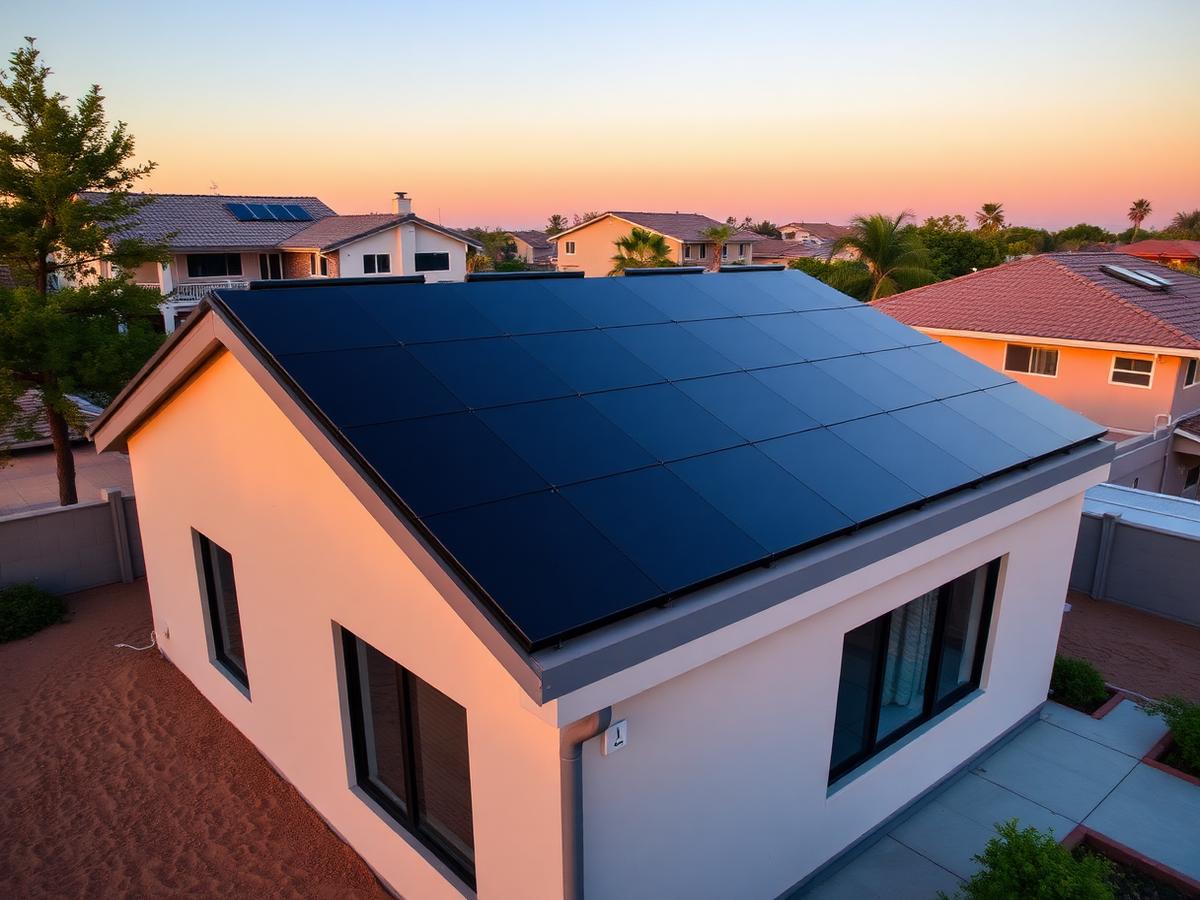 Hybrid 5.4 kW solar package